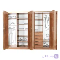 کمد لباس شش درب کشویی