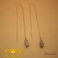گوشواره بخیه ای