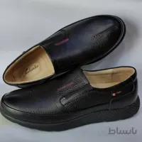 کفش چرم مردانه طبی - عسلی / ۴۰