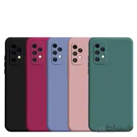قاب سیلیکونی مناسب برای گوشی موبایل سامسونگ Galaxy A32 4G صورتی