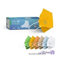 ماسک سه بعدی رسپی نانو N95 سری Summer جعبه 25 عددی