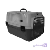 باکس حمل سگ و گربه Pet Art سایز 1 رنگ طوسی دودی