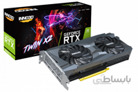 کارت گرافیک اینو تری دی مدل GEFORCE RTX 3060 Ti TWIN X2 LHR حافظه ۸ گیگابایت