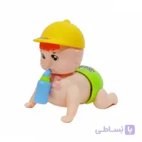 عروسک موزیکال نوزاد با پستونک راه رونده مدل 6688-4