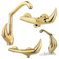 ست شیرآلات هیپو طلایی راسان ا Rassan Hipo Set
