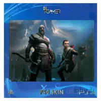 Ps4 Skin For Slim God Of War Design
