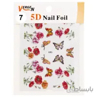 برچسب ناخن 5D ورگن سری GS125 مدل 7