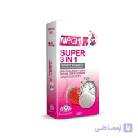 کاندوم تاخیری و حلقوی ومیوه ای Super 3in1 – هفت قلم کالا