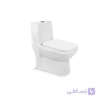 توالت فرنگی مروارید مدل یاریس بیده دار ا توالت فرنگی مروارید مدل یاریس بیده دار