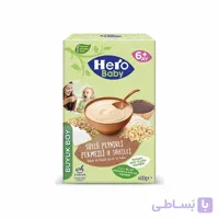 سرلاک هشت غله همراه با پنیر و شیره انگور ۲۰۰ گرمی هرو بیبی Herobaby