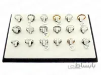 حلقه استیل نامزدی عمده 12167