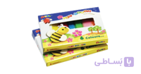 خمیر 6 رنگ مقوائی