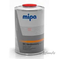 تینر مخصوص رنگهای بیس کوت متالیک نرمال 1 لیتری میپا Verdünnung Mipa