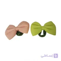 کش مو پاپیونی بسته 2 عددی کد 15