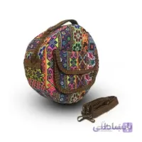 کیف ترمه گرد زنانه مدل دوشی کد 05
