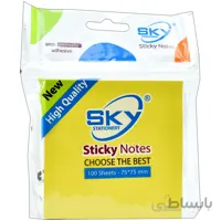 استیک نوت سایز 75 × 75 میلی متری اسکای ا Sky 75 × 75 mm Sticky note