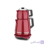 چایساز کرکماز اصلی مدل Demiks کد a332_01 ا KORKMAZ electrical tea pot set A332