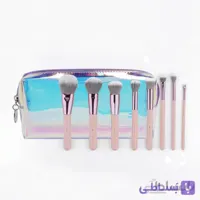 ست براش بی اچ مدل Opallusion Dreamy ا BH Cosmetics opallusion dreamy pink 8 makeup brushes set