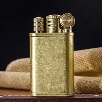 فندک بنزینی دو حالته چیف chief مدل چخماقی و کبریتی