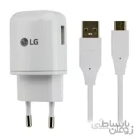 شارژر دیواری ال جی همراه با کابل MicroUSB