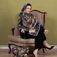 ست کیف و روسری طرح کندویی
