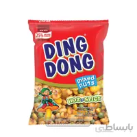 اسنک میکس دینگ دونگ با طعم تند 100 گرم Ding Dong