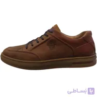 کفش روزمره مردانه مدل چرمی کفه تخت تیمبرلند timberland 3 40
