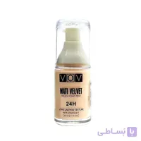 کرم پودر وو VOV مدل مات و مخملی ا VOV Foundation Matt Velvet