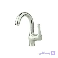 شیر روشویی متحرک راسان مدل صدف ا شیر روشویی متحرک راسان مدل صدف