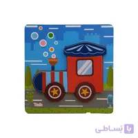 پازل چوبی طرح قطار