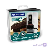 هدلایت LED پایه ۹۰۰۵ / HB3 مگالایت ۲۰ وات تانگسرام – TUNGSRAM