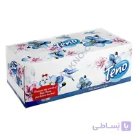 دستمال كاغذی جعبه ای تنو 300 برگ (150 برگ دولا) بسته 36 عددی