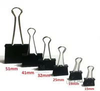 گیره دوبل سایز 19 بسته 12 عددی ا paper clip size 19 pack of 12