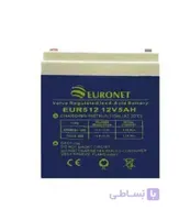 باتری شارژی 12 ولت 5 آمپر EURONET مدل NP5.0-12 ا Rechargeable battery 12 volt 5 Amps EURONET NP5.0-12 model