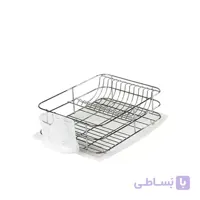 آبچکان رومیزی آدلان استیل یک طبقه با جا قاشقی AS909 ا ADLAN