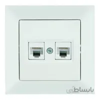 پریز تلفن 2 تایی CAT 3 mutlusan