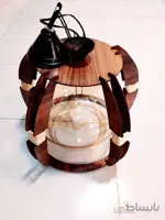 لوستر چوبی مدل 3 ا Wooden chandeliers 3
