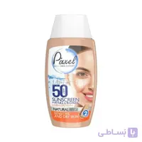 کرم ضدافتاب رنگی بژ طبیعی پیکسل مناسب پوست های نرمال تا خشک و حساس در حجم 50میلی لیتر ا Natural pixel beige sunscreen suitable for normal to dry and sensitive skin 50ml