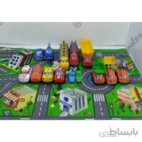 شهر پارچه ای به همراه ۱۴ عدد ماشین