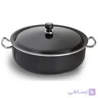 تابه گرانیت درب فلزی کاج تفلون سایز 50