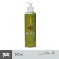 ژل شستشو و ماسک صورت با عصاره رازیانه و میخک ژینووا - 200 میلی لیتر | حاوی رتینول ا xinova Antiaging facial cleansing gel with fennel and clove essential oils - 200 ml