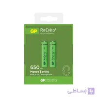 باتری نیم قلمی قابل شارژ مدل ReCyko Plus 650 بسته 2 عددی اورجینال