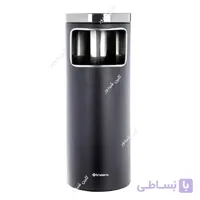 سطل زباله اداری براسیانا زیرسیگاری BLB110 - مشکی