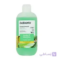 شامپو آبرسان باباریا مدل hydra & nutritive حجم 500 میل