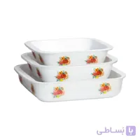 سرویس ۳ پارچه مربع Pyrelux