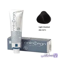 رنگ موی آلتراگو مدل (Colorego) کد 5/1 قهوه ای دودی متوسط