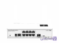 روتر سوئیچ CRS109-8G-1S-2HnD-IN میکروتیک ا Mikrotik Switch CRS109-8G-1S-2HnD-IN