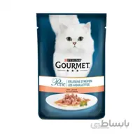 پوچ Gourmet تهيه شده از ماهي قزل آلا مخصوص گربه - 85 گرم