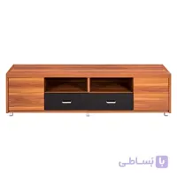 میز تلویزیون درب هایگلاس مدل پرسیس
