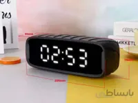 اسپیکر بلوتوثی و ساعت دیجیتال مدل WSA-858